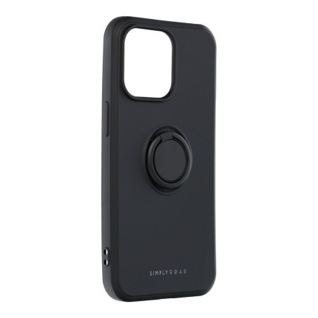Roar Amber Back Cover Σιλικόνης Μαύρο (iPhone 14)