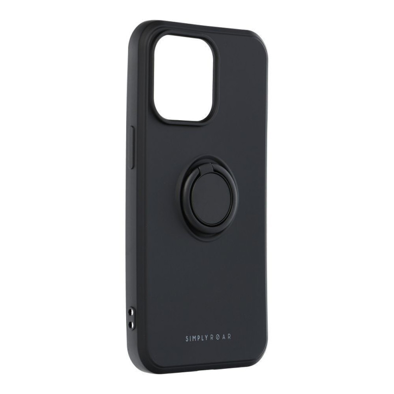 Roar Amber Back Cover Σιλικόνης Μαύρο (iPhone 14)