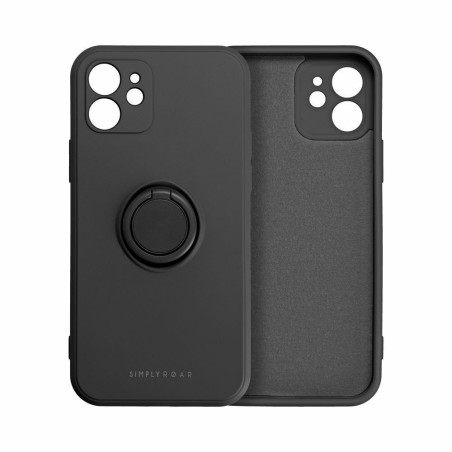 Roar Amber Back Cover Σιλικόνης Μαύρο (iPhone 14)
