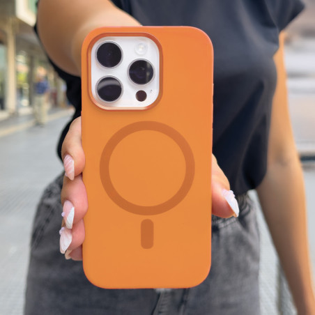 Θήκη Magnetic Magtouch Sonique Apple Iphone 13 Iphone 14 Πορτοκαλί