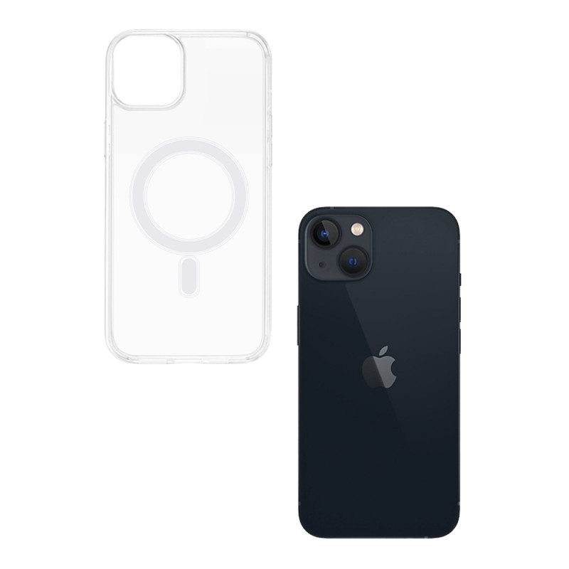 Sonique Magnetic Magcase Back Cover Πλαστικό / Σιλικόνης Διάφανο (iPhone 13)