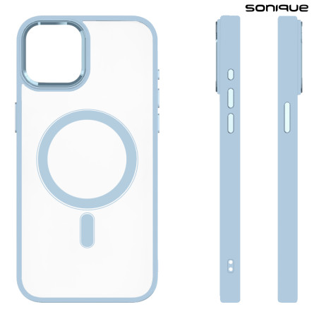 Θήκη Magnetic Magmetal Sonique Apple Iphone 13 Γαλάζιο Sonique Γαλάζιο Iphone 13 Θήκες Πλάτης