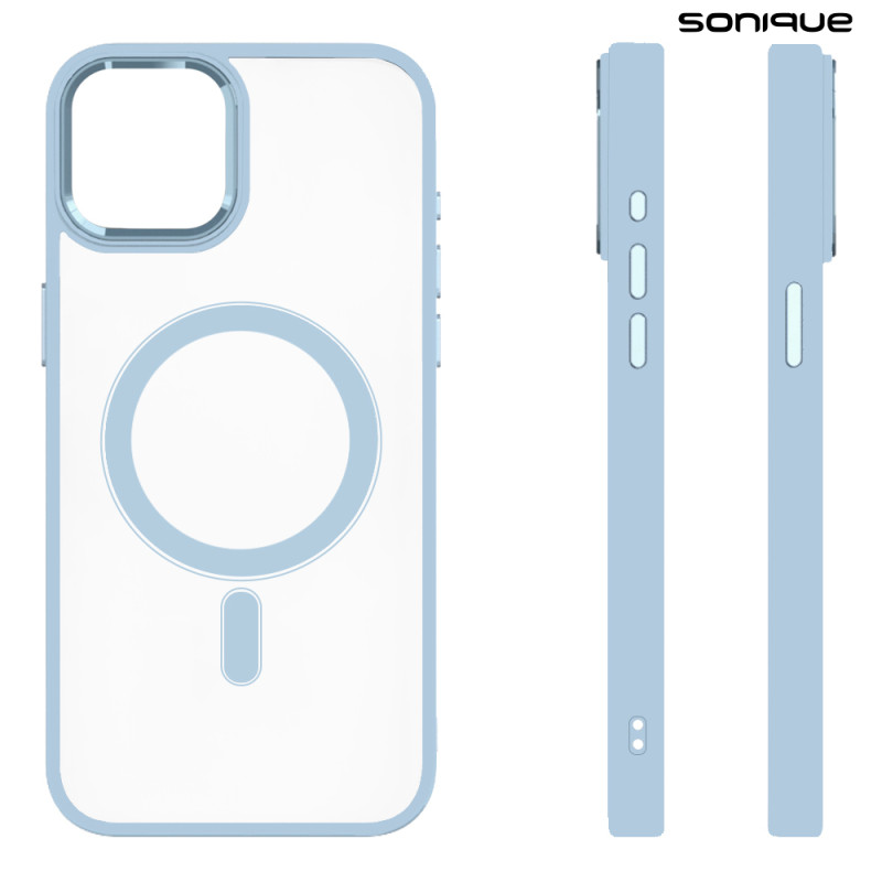 Θήκη Magnetic Magmetal Sonique Apple Iphone 13 Γαλάζιο Sonique Γαλάζιο Iphone 13 Θήκες Πλάτης