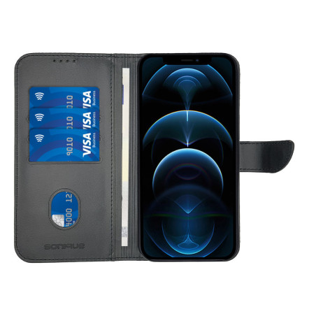 Θήκη Πορτοφόλι Sonique Urban Wallet Apple Iphone 13 Μαύρο