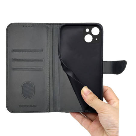 Θήκη Πορτοφόλι Sonique Urban Wallet Apple Iphone 13 Μαύρο
