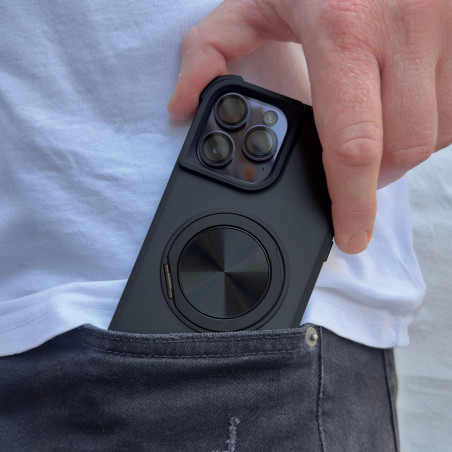 Θήκη Magnetic Magmatte Ring Sonique Samsung Galaxy A16 4g Galaxy A16 5g Μαύρο