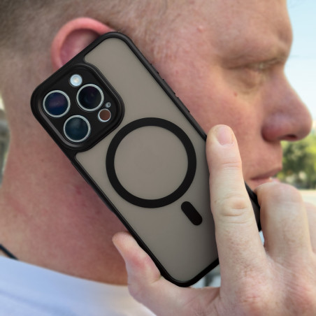 Θήκη Magnetic Magmatte Lens Sonique Samsung Galaxy A37 5g Μαύρο
