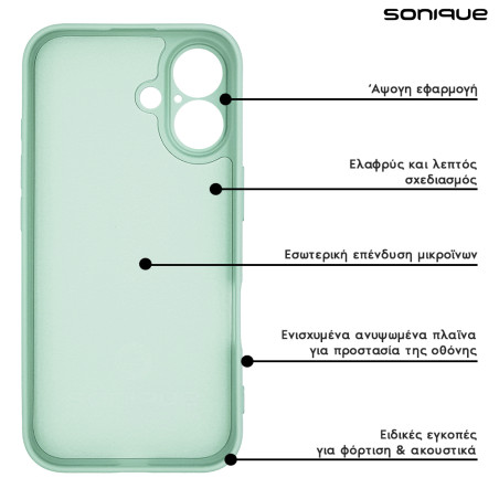 Θήκη Σιλικόνης My Colors Sonique Samsung Galaxy A37 5g Βεραμάν