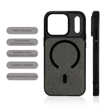 Θήκη Magnetic Magsparkle Sonique Samsung Galaxy S26 Μαύρο