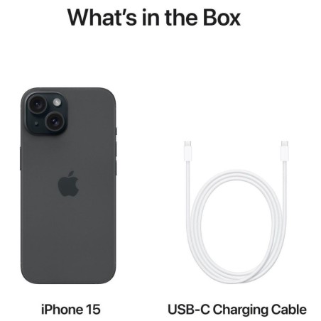 Apple iPhone 15 (6/128GB) Μαύρο