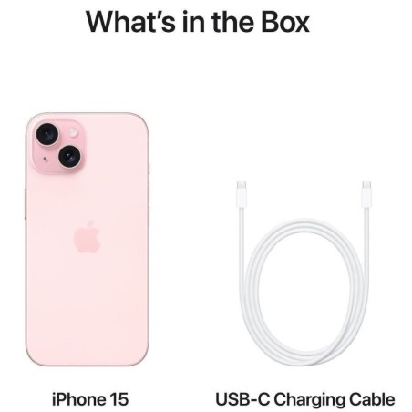 Apple iPhone 15 (6/128GB) Ροζ