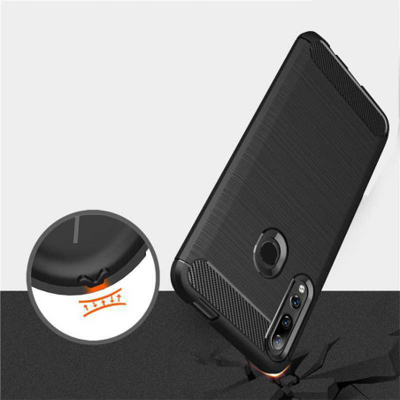 Θήκη Σιλικόνης Sonique Carbon Brushed Samsung Galaxy S26 Plus Μαύρο