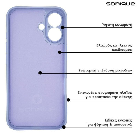 Θήκη Σιλικόνης My Colors Sonique Xiaomi Redmi 15C 4G / Poco C85 4G Λιλά