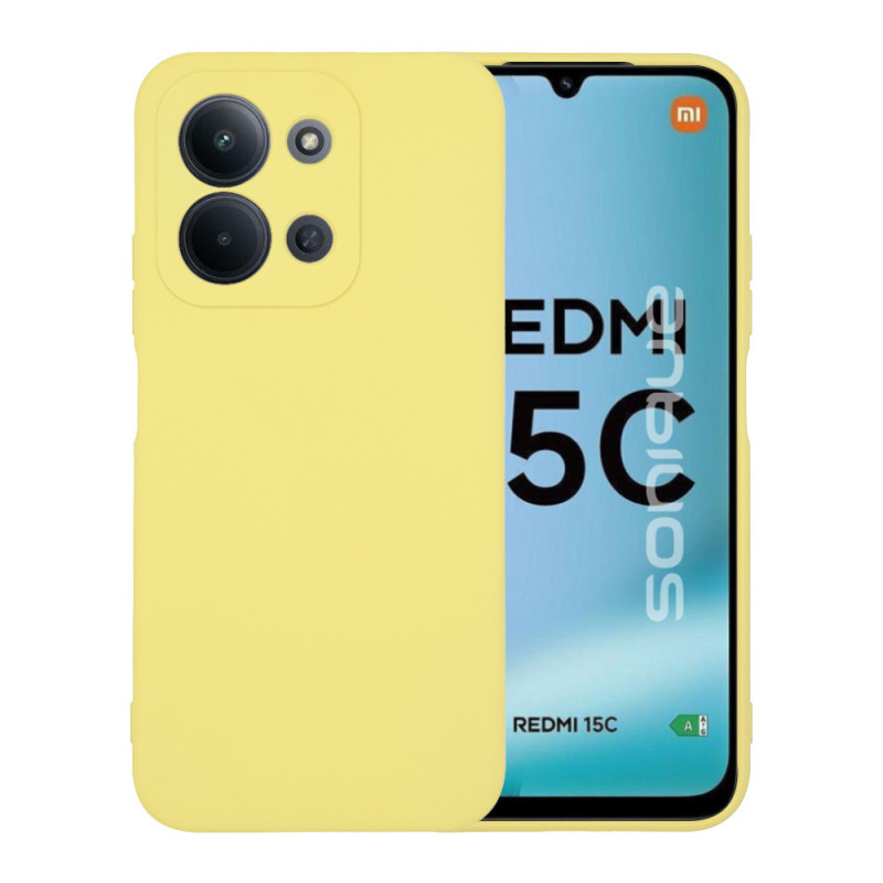 Θήκη Σιλικόνης My Colors Sonique Xiaomi Redmi 15C 4G / Poco C85 4G Κίτρινο