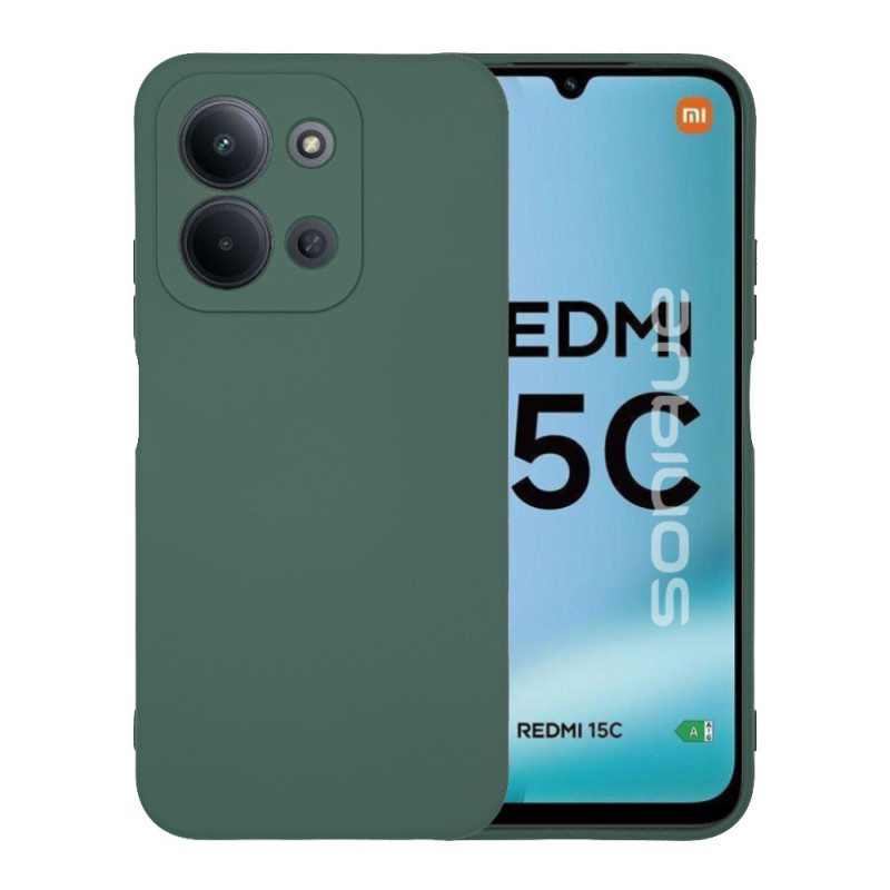 Θήκη Σιλικόνης My Colors Sonique Xiaomi Redmi 15c 4g Redmi 15c 5g Poco C85 4g Πράσινο Σκούρο