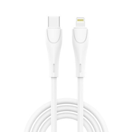iNOS USB-C to Lightning Cable 20W Λευκό 1m