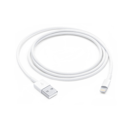 Apple USB-A to Lightning Cable Λευκό 1m (MUQW3ZM/A)