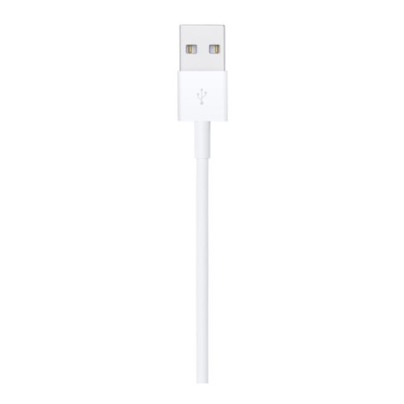 Apple USB-A to Lightning Cable Λευκό 1m (MUQW3ZM/A)