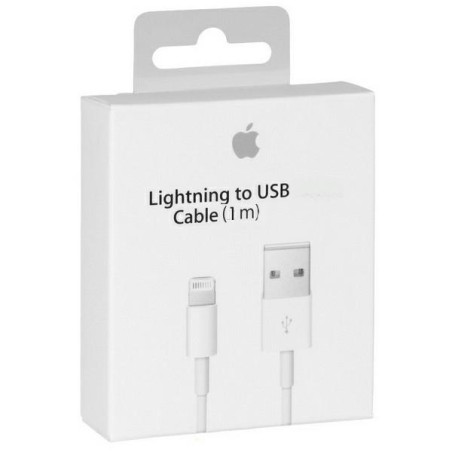 Apple USB-A to Lightning Cable Λευκό 1m (MUQW3ZM/A)