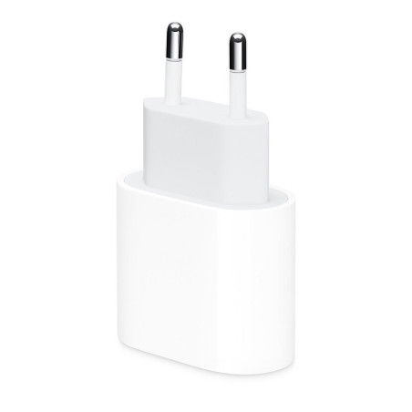 Apple Φορτιστής Χωρίς Καλώδιο με Θύρα USB-C 20W Λευκός (Power Adapter MUVV3ZM/A)